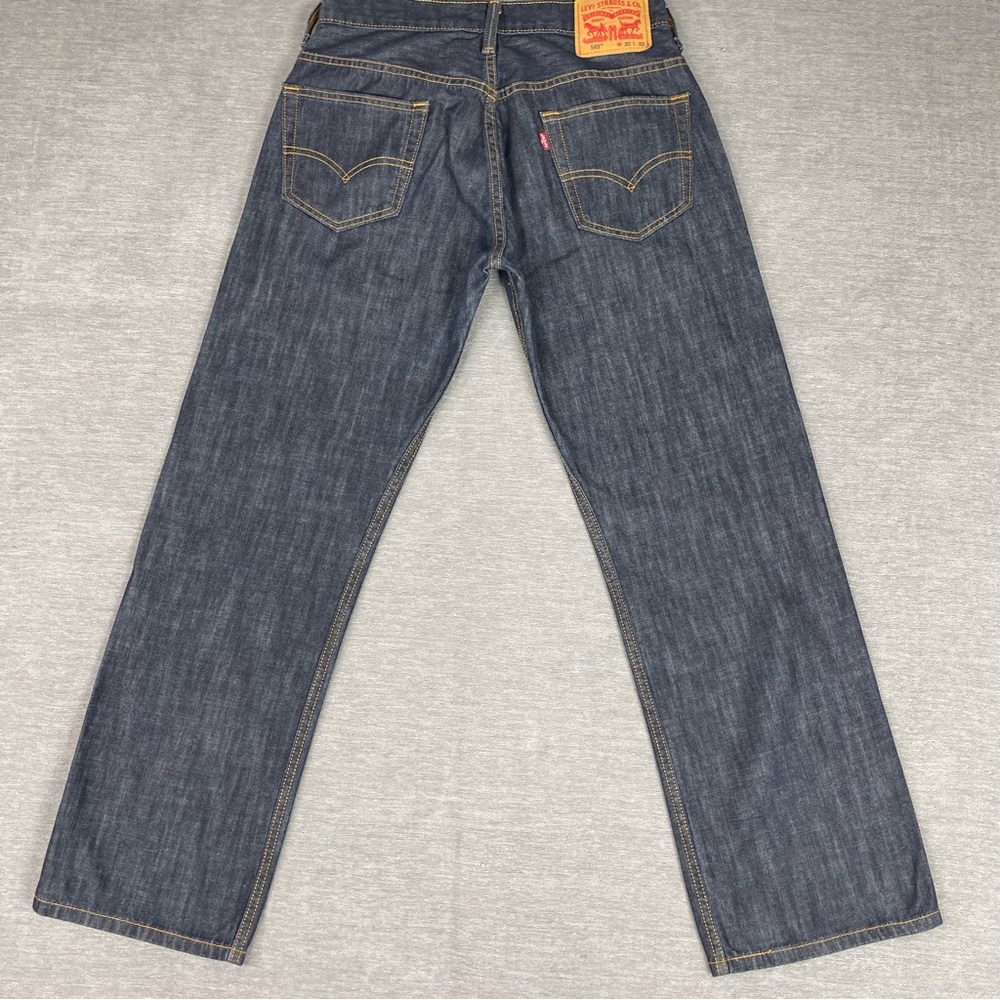 Levi’s 569 Loose Straight Fit Dark Wash Men’s Jeans Size 30x32
